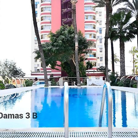 Las Damas 3B Beach Front - Pool & Parking เบนิดอร์ม ภายนอก รูปภาพ