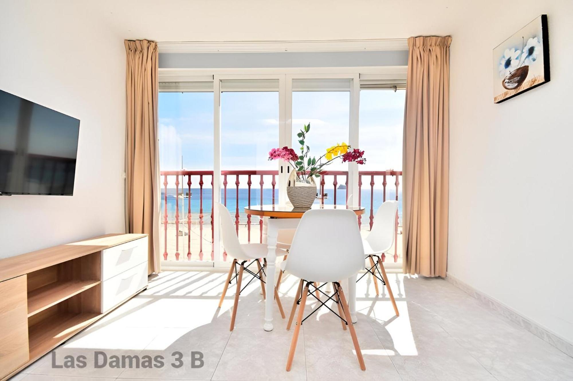 Las Damas 3B Beach Front - Pool & Parking เบนิดอร์ม ภายนอก รูปภาพ