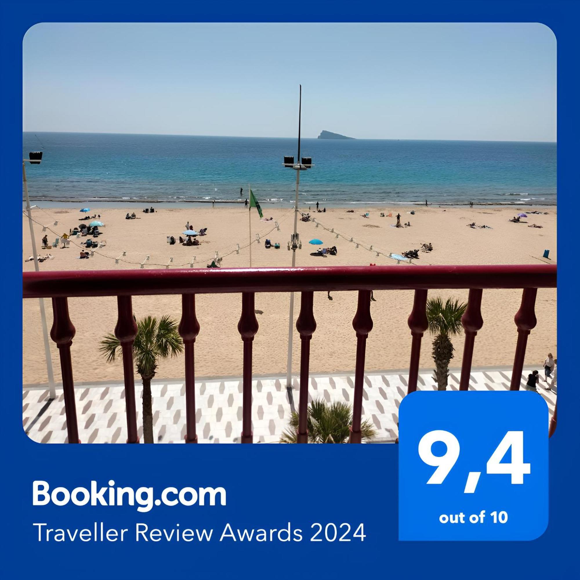 Las Damas 3B Beach Front - Pool & Parking เบนิดอร์ม ภายนอก รูปภาพ
