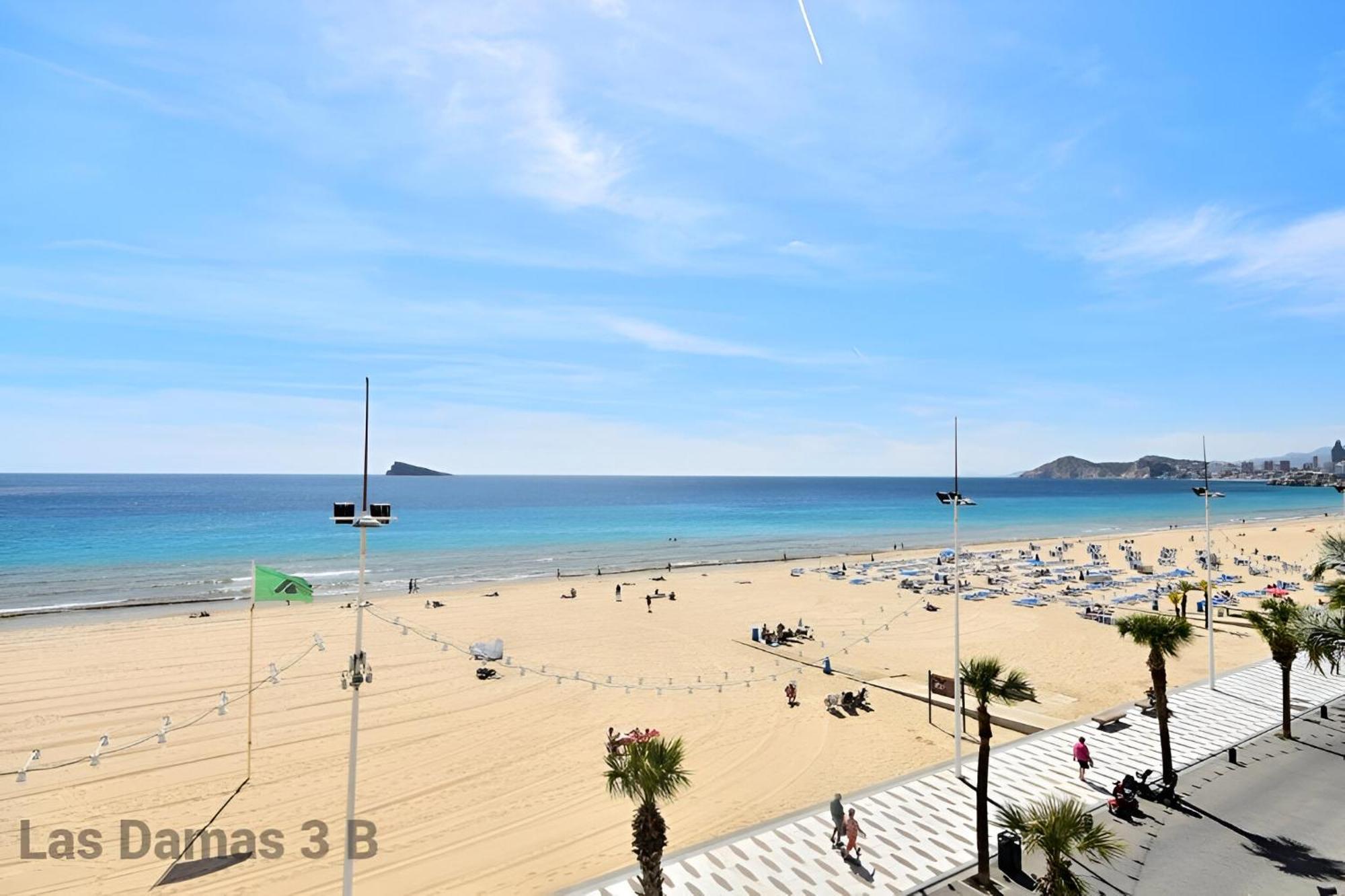Las Damas 3B Beach Front - Pool & Parking เบนิดอร์ม ภายนอก รูปภาพ